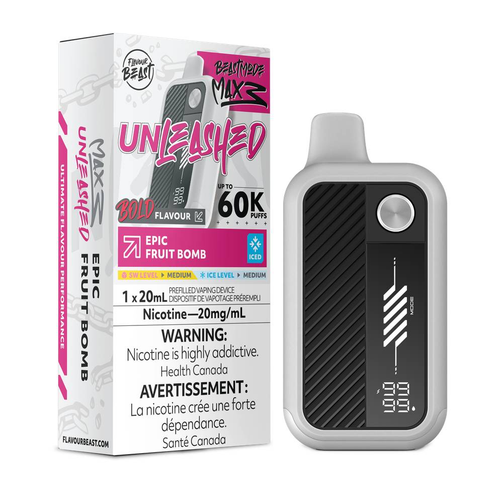 Flavour Beast UNLEASHED MAX 3 60K Disposable Vape - Epic Fruit Bomb